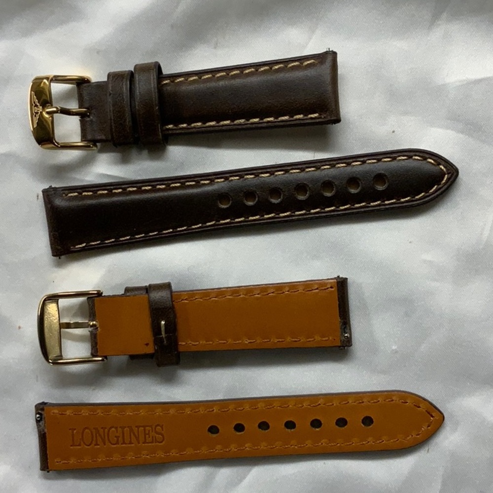 Top Grain Longines Leather Strap
